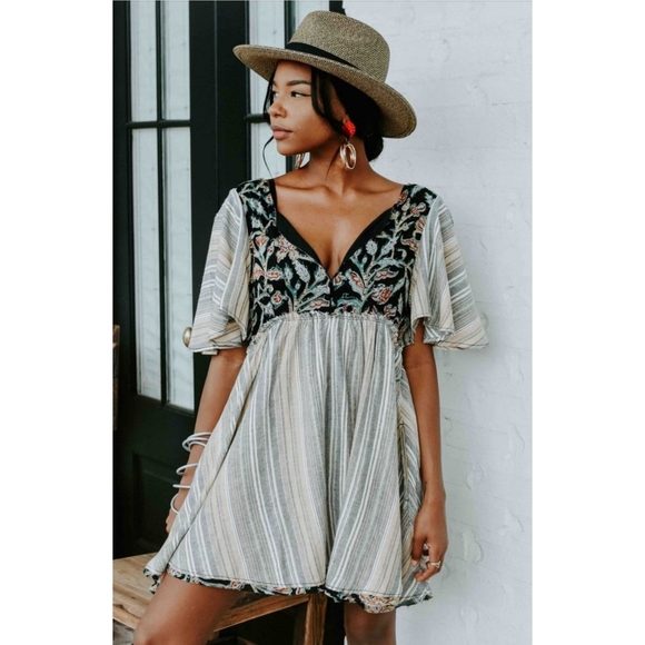Free People Under The Sun tunic mini dress